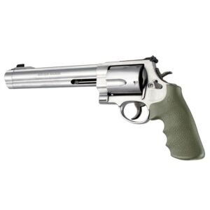 https3A2F2Fmedia.chattanoogashooting.com2Fimages2Fproduct2FHA190212FHA19021-1.jpg Hogue OverMolded Rubber Tamer Conversion Monogrip S&W K/L/N/X/Z-Frame Revolvers Round Butt OD Green