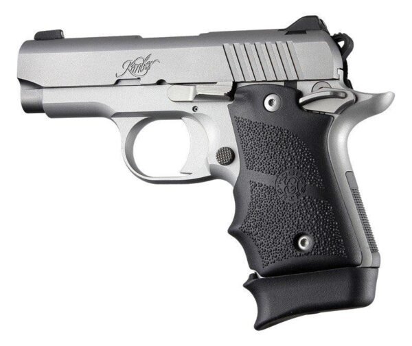 Kimber Micro 9 Ambi Safety Rubber Grip with Finger Grooves Black