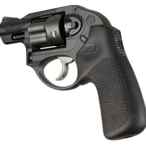 https3A2F2Fmedia.chattanoogashooting.com2Fimages2Fproduct2FHA780302FHA78030.jpg Hogue Ruger LCR/LCRx: Black Rubber Tamer Cushion Grip without Finger Grooves