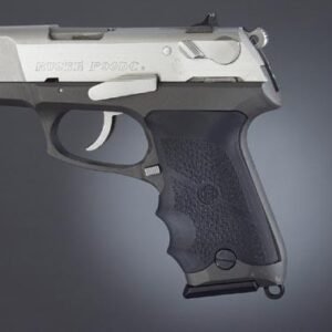 https3A2F2Fmedia.chattanoogashooting.com2Fimages2Fproduct2FHA850002FHA85000.jpg Hogue Ruger P85 P91 Rubber Grips with Finger Grooves