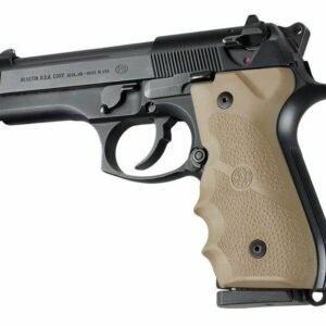 https3A2F2Fmedia.chattanoogashooting.com2Fimages2Fproduct2FHA920032FHA92003.jpg Beretta 92/96 Series Rubber Grip with Finger Grooves Flat Dark Earth