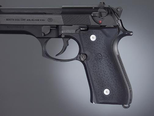 https3A2F2Fmedia.chattanoogashooting.com2Fimages2Fproduct2FHA920102FHA92010.jpg Hogue Beretta Grips 92/96 Series Rubber Grips Panels