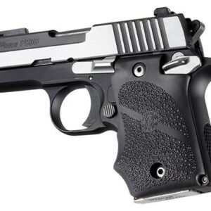 Hogue Ambi Safety Rubber Grip with Finger Grooves for SIG Sauer P938 Black