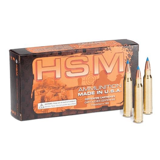 https3A2F2Fmedia.chattanoogashooting.com2Fimages2Fproduct2FHEHSM220SW2N2FHEHSM17R2N.jpg HSM Varmint BlitzKing Rifle Ammunition .220 Swift 50gr PT 3551 fps 20/ct