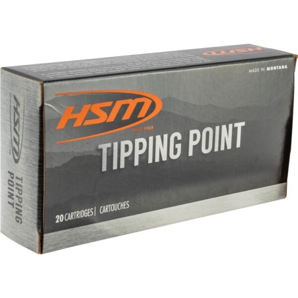https3A2F2Fmedia.chattanoogashooting.com2Fimages2Fproduct2FHEHSM300646N2FHEHSM300646N-1.jpg HSM Tipping Point 2 Rifle Ammunition .30-06 Sprg 165 gr SST 20/ct
