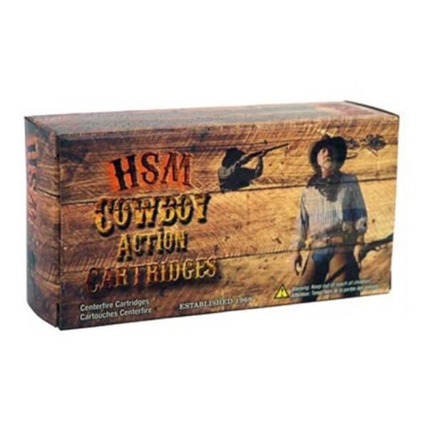 https3A2F2Fmedia.chattanoogashooting.com2Fimages2Fproduct2FHEHSM3571N2Fcowboy.jpg HSM Cowboy Action Hard Cast Handgun Ammunition .357 Rem Mag 158gr SWC 1175 fps 50/ct