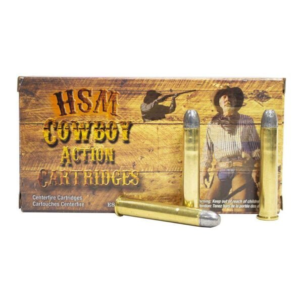 https3A2F2Fmedia.chattanoogashooting.com2Fimages2Fproduct2FHEHSM38551N2FHEHSM38551N.jpg HSM Cowboy Action Hard Cast Rifle Ammunition .38-55 Win 240gr RNFP 1325 fps 20/ct