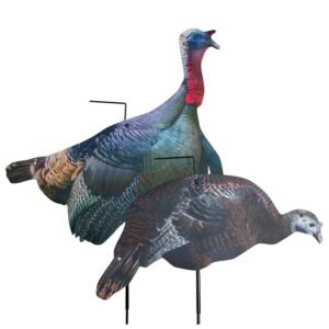 https3A2F2Fmedia.chattanoogashooting.com2Fimages2Fproduct2FHG630292FHG63029-1.jpg Higdon Flex Turkey Decoy Combo Tom and Hen Silhouette