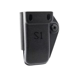 https3A2F2Fmedia.chattanoogashooting.com2Fimages2Fproduct2FHJHH0011072FHJHH001107-1.jpg Henry Holsters Steel1 Double Stack 9mm Luger/.40 Single Mag Carrier