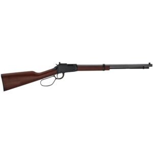 https3A2F2Fmedia.chattanoogashooting.com2Fimages2Fproduct2FHLH001TP222FHLH001TP22-1.jpg Henry H1 Tracker Rifle .22 LR 16rd Capacity 20" Barrel Walnut