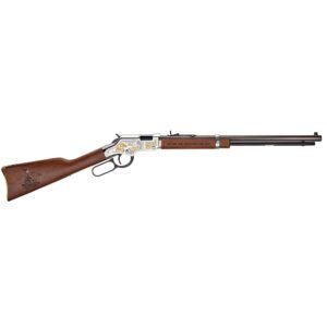 https3A2F2Fmedia.chattanoogashooting.com2Fimages2Fproduct2FHLH004MC2FHLH004MC-1.jpg Henry USMC Spirit of the Corps Tribute Edition Rifle .22 LR 16rd Capacity 20" Barrel Walnut