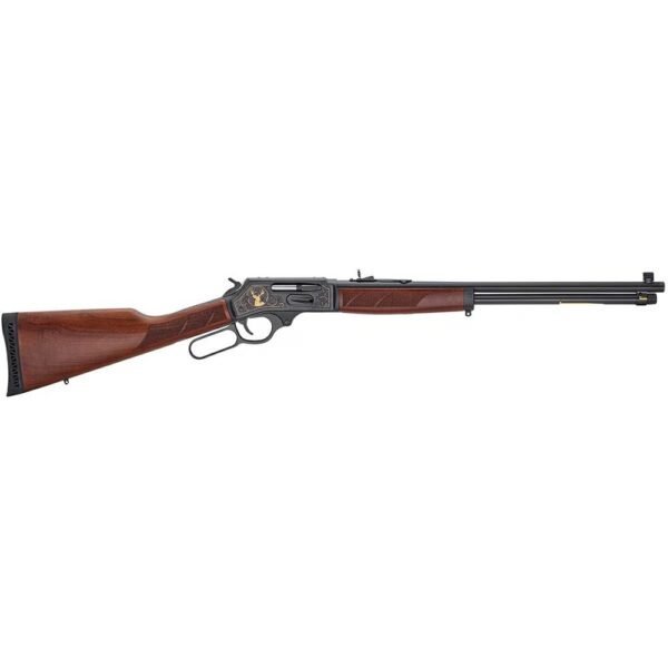 https3A2F2Fmedia.chattanoogashooting.com2Fimages2Fproduct2FHLH009GWL2FHLH009GWL-1.jpg Henry Steel Wildlife Edition Side Gate .30-30 Rifle 5rd Magazine 20" Barrel Walnut
