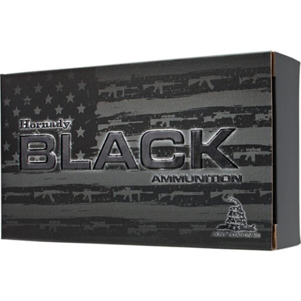 https3A2F2Fmedia.chattanoogashooting.com2Fimages2Fproduct2FHO812632FHO81263-1.jpg Hornady Black Rifle Ammunition 5.56mm NATO 62 gr FMJ 3060 fps 20/ct