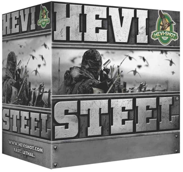 HEVI-Shot HEVI-Steel Shotshells 12 ga 3-1/2"" 1-3/8 oz  1550 fps #1 25/ct