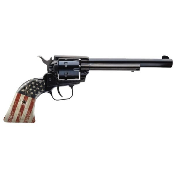https3A2F2Fmedia.chattanoogashooting.com2Fimages2Fproduct2FHXRR22B6USF022FHXRR22B6USF02-1.jpg Heritage Rough Rider Handgun .22 LR 6.5" Barrel US Flag 2