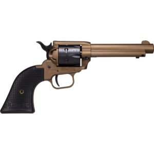 https3A2F2Fmedia.chattanoogashooting.com2Fimages2Fproduct2FHXSRR22A42FHXSRR22A4-1.jpg Heritage Rough Rider Handgun .22 LR 6/rd Capacity 4.75" Barrel Polymer Black Burnt Bronze Cerakote