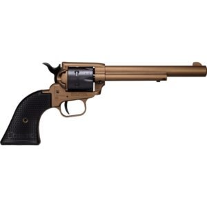 https3A2F2Fmedia.chattanoogashooting.com2Fimages2Fproduct2FHXSRR22A62FHXSRR22A6-1.jpg Heritage Rough Rider Handgun .22 LR 6rd Capacity 6.5" Barrel Polymer Black Burnt Bronze Cerakote