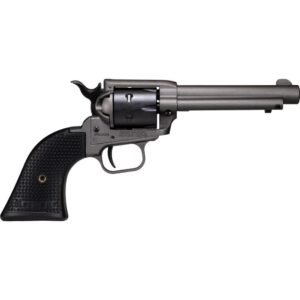 https3A2F2Fmedia.chattanoogashooting.com2Fimages2Fproduct2FHXSRR22C42FHXSRR22C4-1.jpg Heritage Rough Rider Handgun .22 LR 6rd Capacity 4.75" Barrel Polymer Black Tungsten Cerakote