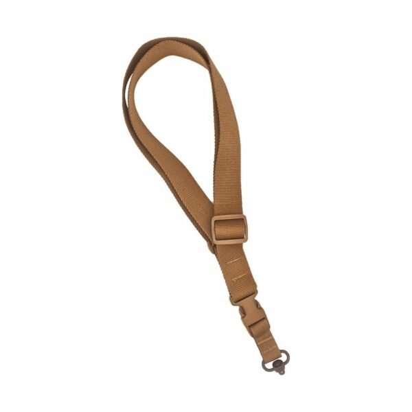 https3A2F2Fmedia.chattanoogashooting.com2Fimages2Fproduct2FINT6006CY2FINT6006CY-1.jpg TacShield CQB Single Point Sling QD Push Button Swivel Coyote Brown