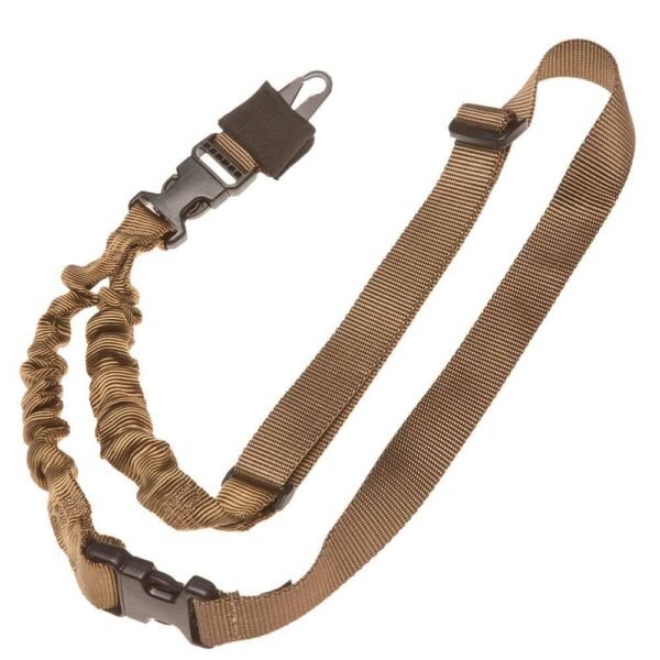 https3A2F2Fmedia.chattanoogashooting.com2Fimages2Fproduct2FINT6010CY2FINT6010CY-1.jpg TacShield Shock Sling Single Point with Double QRB 1.25" Coyote