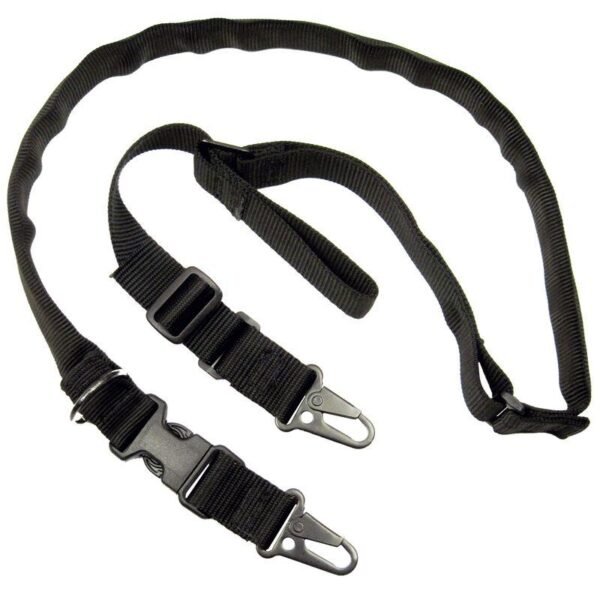 https3A2F2Fmedia.chattanoogashooting.com2Fimages2Fproduct2FINT6027BK2FINT6027BK-1.jpg TacShield Warrior 2n1 Sling with HK Snap Hook 1.25" Black
