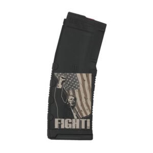 https3A2F2Fmedia.chattanoogashooting.com2Fimages2Fproduct2FIRBROMAG30TRUMPFIGHT2FIRBROMAG30TRUMPFIGHT-1.jpg Black Rain Ordnance AR-15/M4/M16 Rifle Magazine Trump Fight 5.56x45 NATO 30/rd