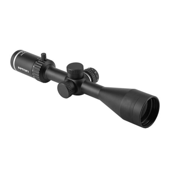https3A2F2Fmedia.chattanoogashooting.com2Fimages2Fproduct2FIY1P412ASI232FIY1P412ASI23-3.jpg Riton 1 Primal Rifle Scope 4-12x50 1" SFP RDH Reticle Illum Black