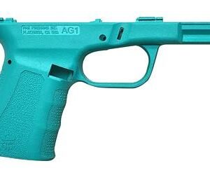 https3A2F2Fmedia.chattanoogashooting.com2Fimages2Fproduct2FJJFMKGAG1BJ2FJJFMKGAG1BJ.jpg FMK Firearms AG1 Glock 19 Gen3 Frame Only - Blue Jay (Robin's Egg Blue)