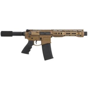 https3A2F2Fmedia.chattanoogashooting.com2Fimages2Fproduct2FJKJT15SSP2FJKJT15SSP1.jpg Juggernaut CA Roster AR-15 Handgun 5.56 10rd Magazine 8.5" Barrel Cerakote Burnt Bronze
