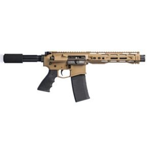 https3A2F2Fmedia.chattanoogashooting.com2Fimages2Fproduct2FJKJT15SSPFDE2FJKJT15SSPFDE1.jpg Juggernaut CA Roster AR-15 Handgun 5.56 10rd Magazine 8.5" Barrel Cerakote Magpul FDE