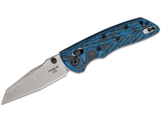 https3A2F2Fmedia.chattanoogashooting.com2Fimages2Fproduct2FJN242632FJN24263.jpg Hogue Deka ABLE Lock Folder: 3.25" Wharncliffe Blade - Tumbled Finish G-Mascus Blue Lava G10 Frame