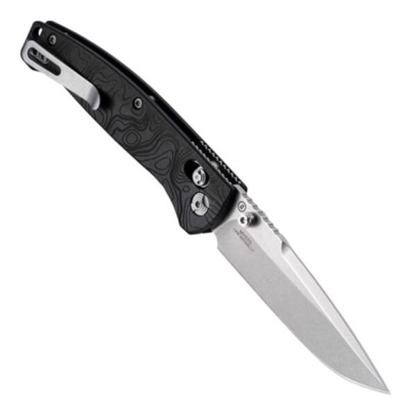 https3A2F2Fmedia.chattanoogashooting.com2Fimages2Fproduct2FJN244572FJN24457-1.jpg Hogue Mysto Folder Knife 3-2/5 Drop Point Blade Black Diamond Metal