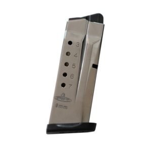 https3A2F2Fmedia.chattanoogashooting.com2Fimages2Fproduct2FKACM9SHD72FKACM9SHD7-1_1.jpg Check-Mate S&W SHIELD Compatible Handgun Magazine Stainless Steel 9mm Luger 7/rd