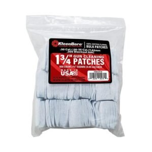 https3A2F2Fmedia.chattanoogashooting.com2Fimages2Fproduct2FKBCP17B2FKBCP17B-1.jpg KleenBore 1 3/4" Bore Cleaning Patches .28-.35 Cal 500/ct