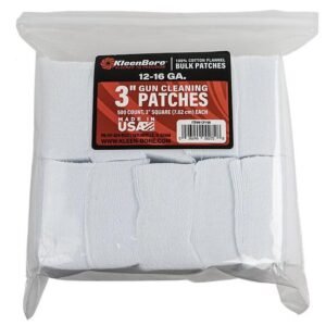 https3A2F2Fmedia.chattanoogashooting.com2Fimages2Fproduct2FKBCP19B2FKBCP19B-1.jpg KleenBore 3" Bore Cleaning Patches 12-16 ga 500/ct