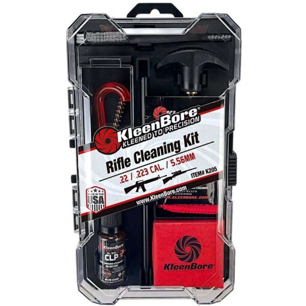 https3A2F2Fmedia.chattanoogashooting.com2Fimages2Fproduct2FKBK2052FKBK205-2_1.jpg Kleenbore Rifle Cleaning Kit .22/.223/5.56mm