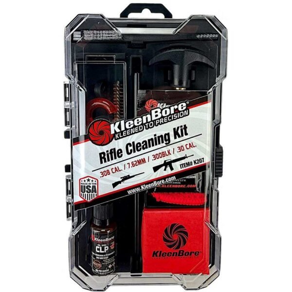 https3A2F2Fmedia.chattanoogashooting.com2Fimages2Fproduct2FKBK2072FKBK207-1.jpg Kleenbore 30 Caliber Rifle /Handgun Cleaning Kit
