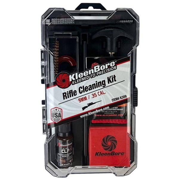 https3A2F2Fmedia.chattanoogashooting.com2Fimages2Fproduct2FKBK3092FKBK309-1_1.jpg KleenBore 9mm Pistol Caliber Carbine (Rifle) Cleaning Kit