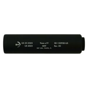 Experience Unmatched Silence with the B&T Six9 Wipe Suppressor .223 CARTRIDGE RED LASER BORE SIGHTER
