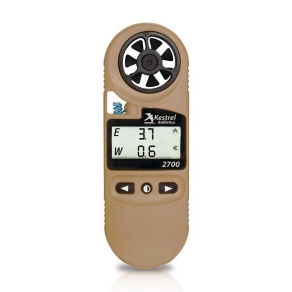 https3A2F2Fmedia.chattanoogashooting.com2Fimages2Fproduct2FKJ0827LTAN2FKJ0827LTAN-1.jpg Kestrel 2700 Ballistics Weather Meter with LiNK - Tan