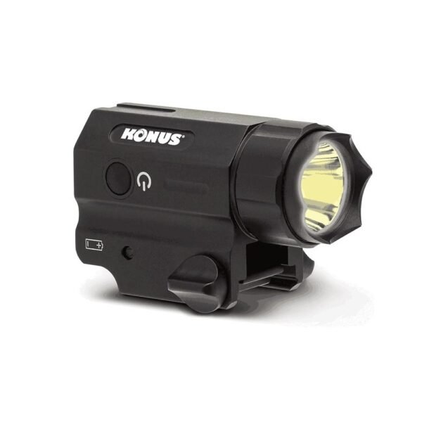 https3A2F2Fmedia.chattanoogashooting.com2Fimages2Fproduct2FKL39402FKL3940-1.jpg Konus Konuslight-TL Weapon Light for Weaver/Picatinny Base Black