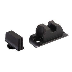 https3A2F2Fmedia.chattanoogashooting.com2Fimages2Fproduct2FKQAC4532FKQAC453-1.jpg Ameriglo Optic Compatible Sight Set for Glock 43X/48 A-Cut Black Front and Back