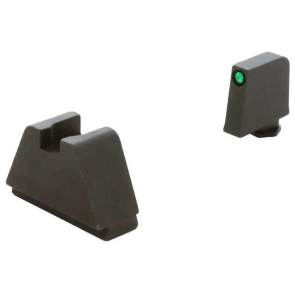 https3A2F2Fmedia.chattanoogashooting.com2Fimages2Fproduct2FKQGL8242FKQGL824.jpg Ameriglo 4XL Tritium Night Sight Set for Glock Green Front Black