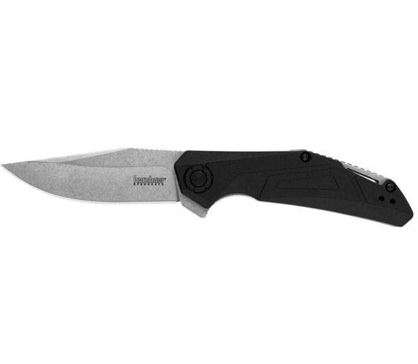 https3A2F2Fmedia.chattanoogashooting.com2Fimages2Fproduct2FKW13702FKW1370.jpg Kershaw Camshaft Knife with SpeedSafe 3" Clip Point Blade Black