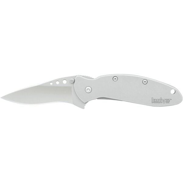 https3A2F2Fmedia.chattanoogashooting.com2Fimages2Fproduct2FKW1620FL2FKW1620FL.jpg Kershaw Ken Onion Scallion Folding Knife 2-2/5" Drop Point Blade Silver