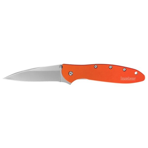 https3A2F2Fmedia.chattanoogashooting.com2Fimages2Fproduct2FKW1660OR2FKW1660OR-1.jpg Kershaw Leek Folding Knife 3" Drop Point Blade Orange