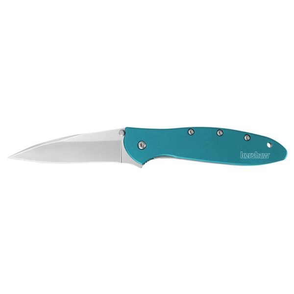 https3A2F2Fmedia.chattanoogashooting.com2Fimages2Fproduct2FKW1660TEAL2FKW1660TEAL-1.jpg Kershaw Leek Folding Knife 3" Drop Point Blade Teal