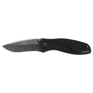 https3A2F2Fmedia.chattanoogashooting.com2Fimages2Fproduct2FKW1670BW2FKW1670BW-1.jpg Kershaw Blur Folding Knife 3-2/5" Drop Point Blade Black