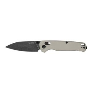 https3A2F2Fmedia.chattanoogashooting.com2Fimages2Fproduct2FKW61052FKW6105-1.jpg Kershaw Bel Air Folding Knife 3" Reverse Tanto Blade Tan