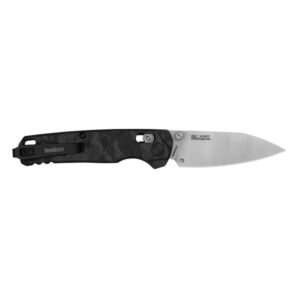 https3A2F2Fmedia.chattanoogashooting.com2Fimages2Fproduct2FKW6105CF2FKW6105CF-1.jpg Kershaw Bel Air Folding Knife 3.1" Reverse Tanto Blade Carbon Fiber Black